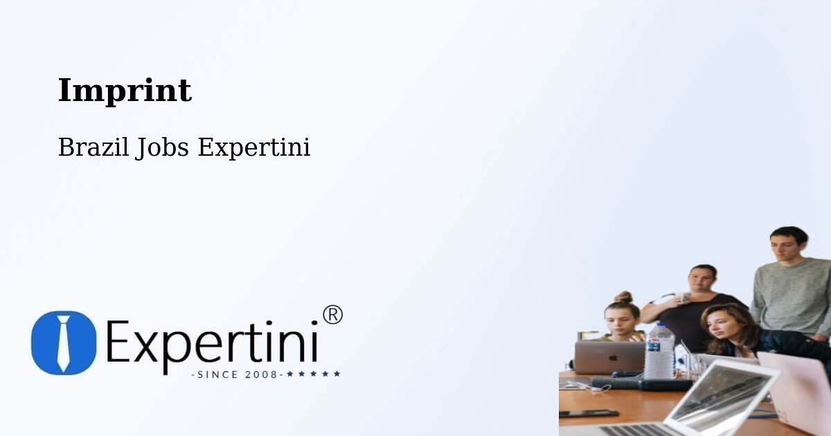 Imprint – Lavras Do Sul - Brazil Jobs Expertini