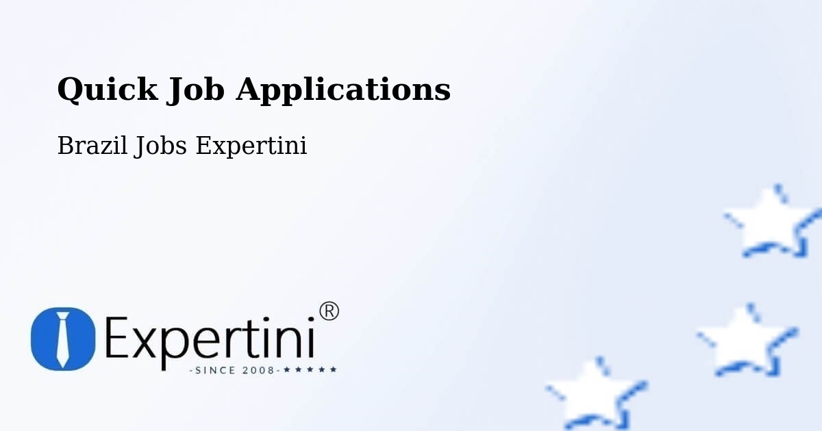 Quick Apply Feature – Lavras Do Sul - Brazil Jobs Expertini